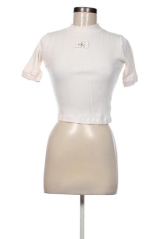 Damen Shirt Calvin Klein, Größe XS, Farbe Ecru, Preis € 25,00, #137367862