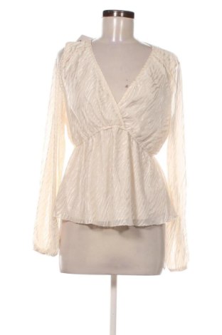 Bluză de femei SHEIN, Mărime M, Culoare Ecru, Preț 31,49 Lei, #137368109