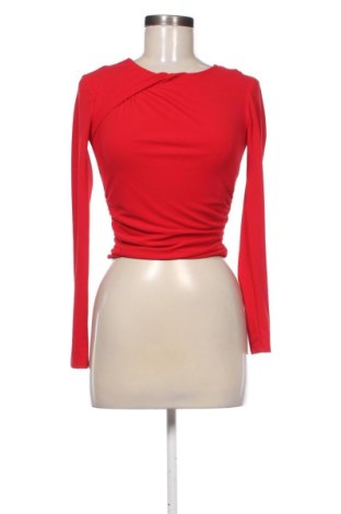 Bluzka damska Zara, Rozmiar S, Kolor Czerwony, Cena 48,39 zł, #137372740