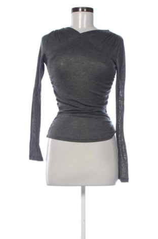 Дамска блуза Zara, Размер S, Цвят Сив, Цена 8,38 €, #137376506