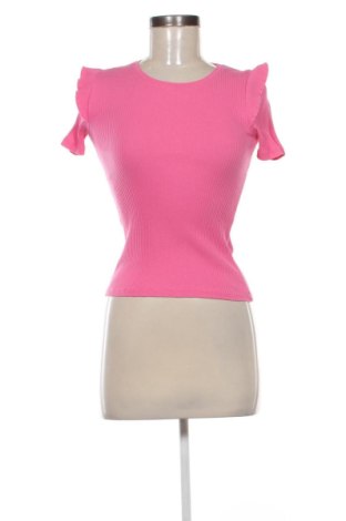 Bluzka damska Zara, Rozmiar S, Kolor Różowy, Cena 29,63 zł, #137386895