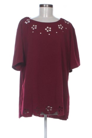 Bluzka damska Unbranded, Rozmiar 3XL, Kolor Czerwony, Cena 55,04 zł, #137391059