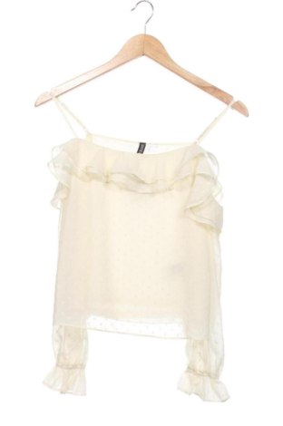 Bluzka damska H&M, Rozmiar XS, Kolor ecru, Cena 31,45 zł, #137394214