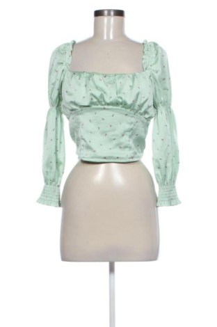 Damen Shirt H&M Divided, Größe M, Farbe Grün, Preis 6,00 €, #137398603