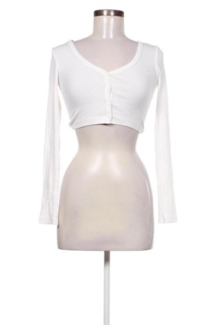 Bluză de femei Pull&Bear, Mărime XS, Culoare Alb, Preț 31,49 Lei, #137400203