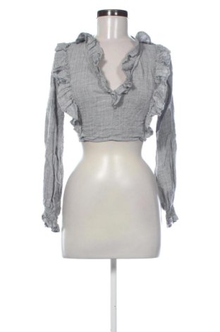 Bluzka damska Zara, Rozmiar S, Kolor Szary, Cena 158,33 zł, #137401382