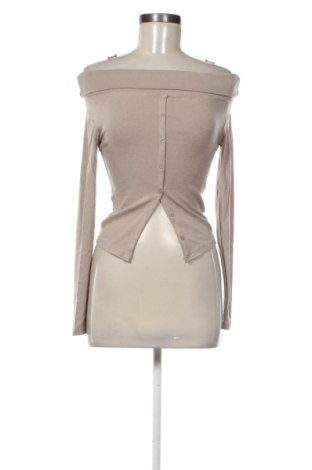 Bluză de femei Bershka, Mărime S, Culoare Bej, Preț 31,49 Lei, #137333364