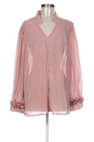 Bluzka damska Unbranded, Rozmiar 3XL, Kolor Popielaty róż, Cena 60,49 zł, #137367110