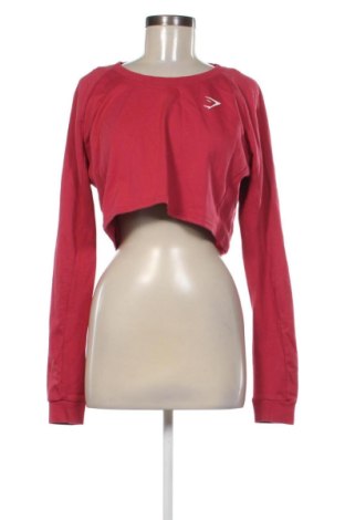Bluzka damska Gymshark, Rozmiar L, Kolor Czerwony, Cena 121,46 zł, #137370887