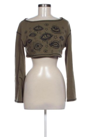 Bluză de femei Romwe, Mărime M, Culoare Verde, Preț 42,00 Lei, #137374546