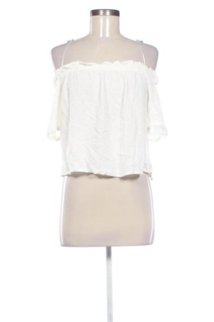 Dámska blúza Bershka, Veľkosť M, Farba Biela, Cena  8,42 €, #137377226