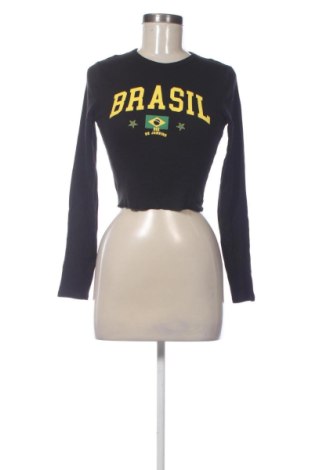Дамска блуза Bershka, Размер M, Цвят Черен, Цена 14,61 €, #137384738
