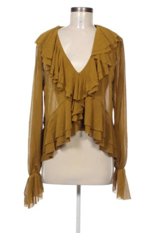 Bluzka damska Zara, Rozmiar L, Kolor Żółty, Cena 125,01 zł, #137386781