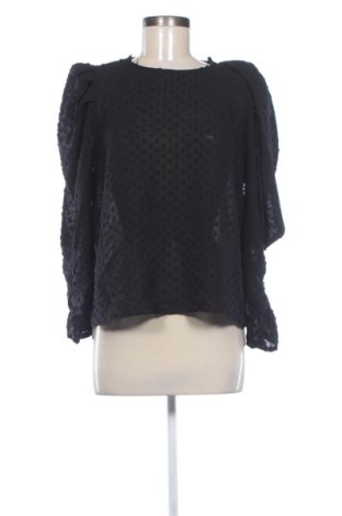 Дамска блуза Zara, Размер L, Цвят Черен, Цена 13,00 €, #137407288