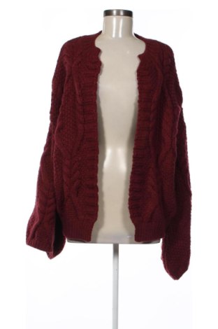 Cardigan de damă Guts & Gusto, Mărime XXL, Culoare Roșu, Preț 52,00 Lei, #137373845