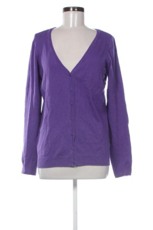 Damen Strickjacke Colours Of The World, Größe L, Farbe Lila, Preis 6,00 €, #137378589