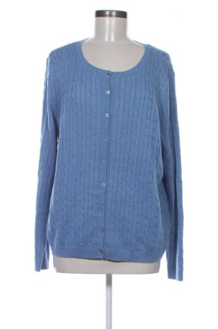 Damski kardigan Montego, Rozmiar XXL, Kolor Niebieski, Cena 46,57 zł, #137379296