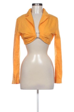 Дамска жилетка Bershka, Размер M, Цвят Оранжев, Цена 6,00 €, #137381249