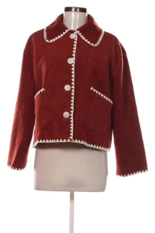 Cardigan de damă Unbranded, Mărime L, Culoare Roșu, Preț 32,45 Lei, #137394625