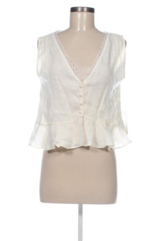 Cămașă de femei Zara, Mărime S, Culoare Ecru, Preț 150,00 Lei, #137301120