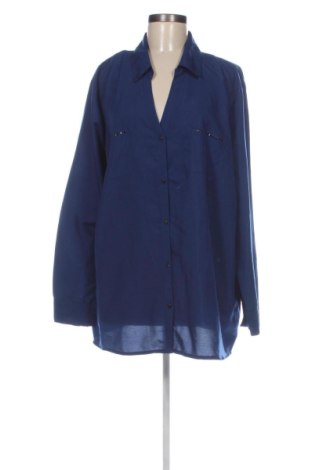 Γυναικείο πουκάμισο Unbranded, Μέγεθος XXL, Χρώμα Μπλέ, Τιμή 19,00 €, #137309549