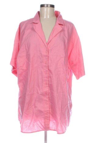 Γυναικείο πουκάμισο Bpc Bonprix Collection, Μέγεθος XXL, Χρώμα Ρόζ , Τιμή 12,57 €, #137310498