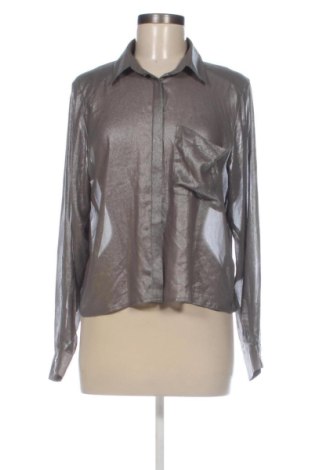 Cămașă de femei H&M, Mărime S, Culoare Argintiu, Preț 59,00 Lei, #137314946