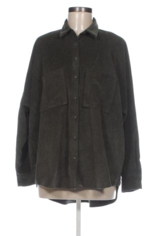 Cămașă de femei Zara, Mărime M, Culoare Verde, Preț 194,22 Lei, #137320107