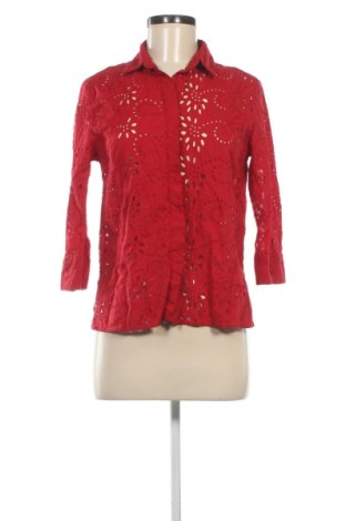 Cămașă de femei Zara, Mărime M, Culoare Roșu, Preț 68,24 Lei, #137326149