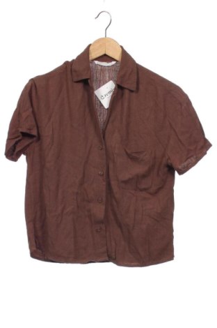Cămașă de femei Stradivarius, Mărime XS, Culoare Maro, Preț 51,75 Lei, #137326249