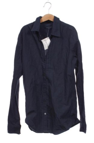 Γυναικείο πουκάμισο Tommy Hilfiger, Μέγεθος XS, Χρώμα Μπλέ, Τιμή 33,53 €, #137336039