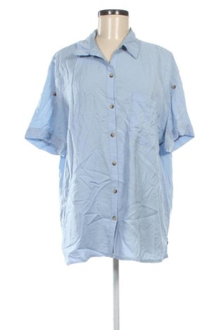 Дамска риза Ulla Popken, Размер 3XL, Цвят Син, Цена 22,00 €, #137338259