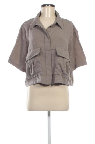 Дамска риза H&M, Размер L, Цвят Кафяв, Цена 14,00 €, #137348281