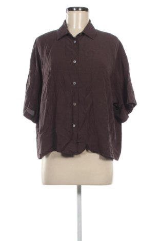 Дамска риза Massimo Dutti, Размер M, Цвят Кафяв, Цена 29,00 €, #137349644