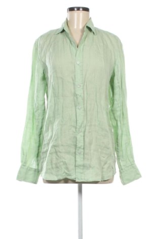 Damska koszula Massimo Dutti, Rozmiar S, Kolor Zielony, Cena 139,71 zł, #137352416