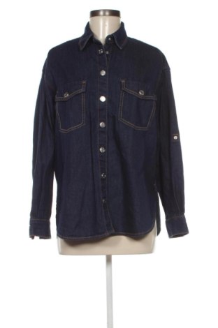 Cămașă de femei Zara, Mărime M, Culoare Albastru, Preț 70,18 Lei, #137353375
