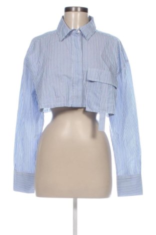 Damska koszula Bershka, Rozmiar S, Kolor Niebieski, Cena 63,50 zł, #137362682