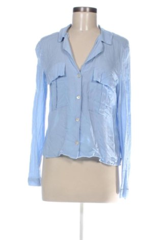 Cămașă de femei Zara, Mărime M, Culoare Albastru, Preț 95,00 Lei, #137370695