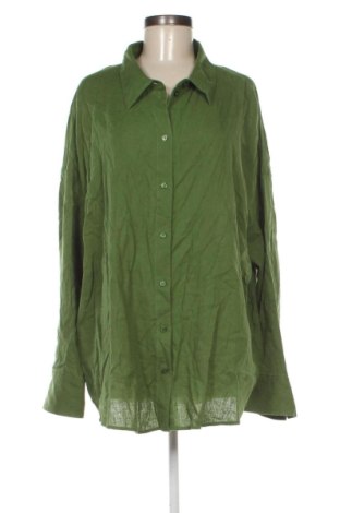 Dámska košeľa  H&M, Veľkosť 3XL, Farba Zelená, Cena  16,00 €, #137377213