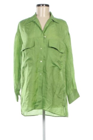 Dámska košeľa  Massimo Dutti, Veľkosť S, Farba Zelená, Cena  34,00 €, #137388672