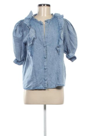 Dámska košeľa  Zara, Veľkosť L, Farba Modrá, Cena  18,67 €, #137394861
