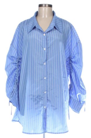 Damenbluse SHEIN, Größe 4XL, Farbe Blau, Preis 12,00 €, #137398013