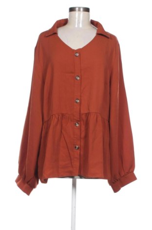 Дамска риза Unbranded, Размер 3XL, Цвят Оранжев, Цена 20,00 €, #137399901