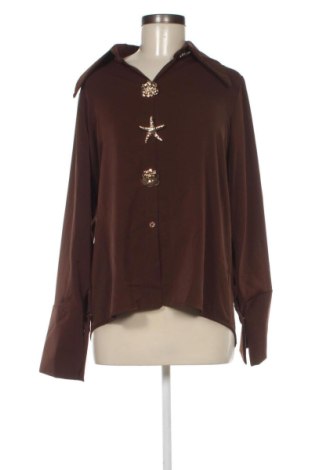 Cămașă de femei NEW COLLECTION, Mărime M, Culoare Maro, Preț 65,71 Lei, #137347970