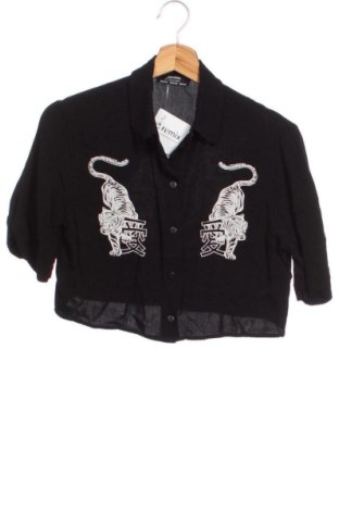 Damenbluse Bershka, Größe XS, Farbe Schwarz, Preis € 6,86, #137371776