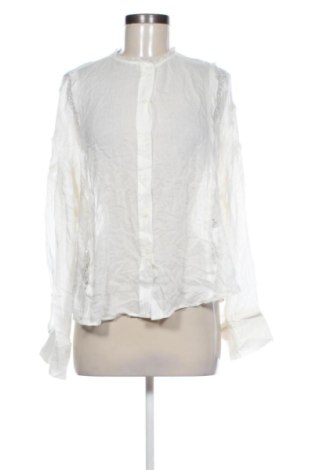 Дамска риза Massimo Dutti, Размер M, Цвят Екрю, Цена 30,86 €, #137372615
