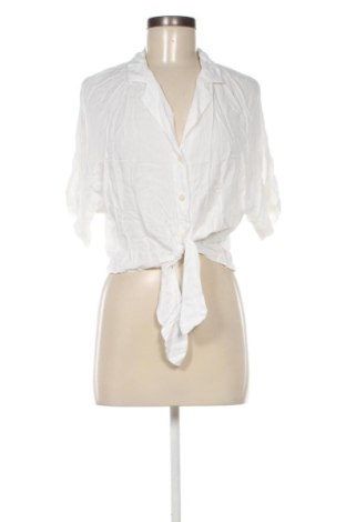 Cămașă de femei Bershka, Mărime M, Culoare Alb, Preț 37,00 Lei, #137380865