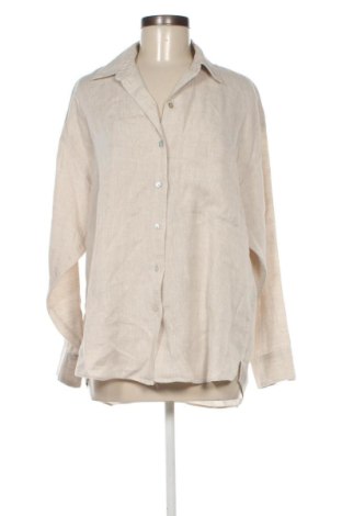 Дамска риза Oysho, Размер XL, Цвят Бежов, Цена 19,00 €, #137383215