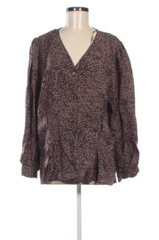 Γυναικείο πουκάμισο George, Μέγεθος 3XL, Χρώμα Πολύχρωμο, Τιμή 13,91 €, #137393438