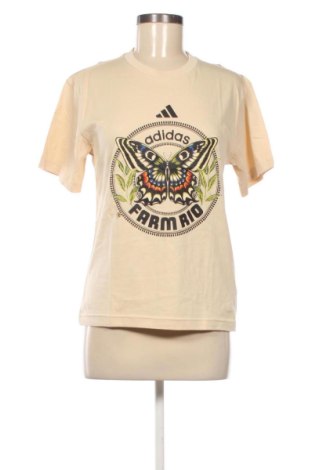 Tricou de femei Adidas, Mărime S, Culoare Bej, Preț 172,99 Lei, #137316265